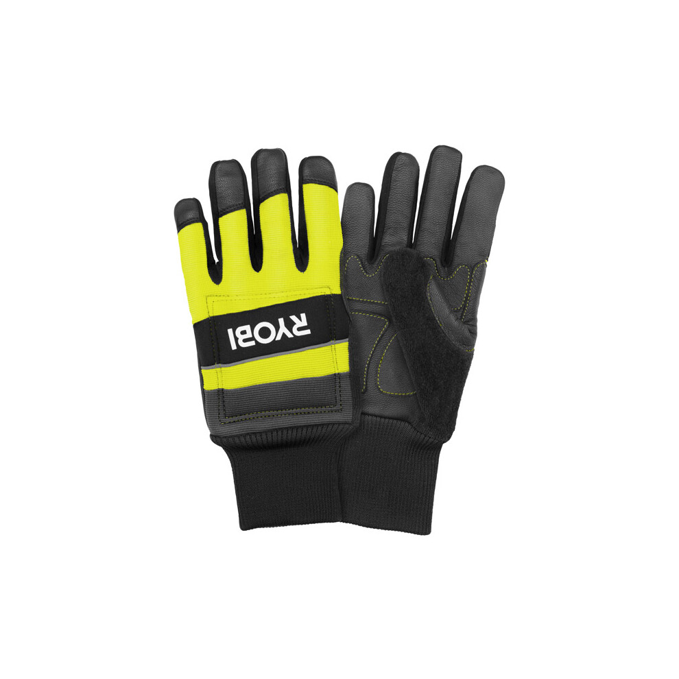 (Large) Ryobi Chainsaw Gloves (Class 2)