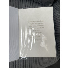 Brand new special wishes on your wedding day greeting card