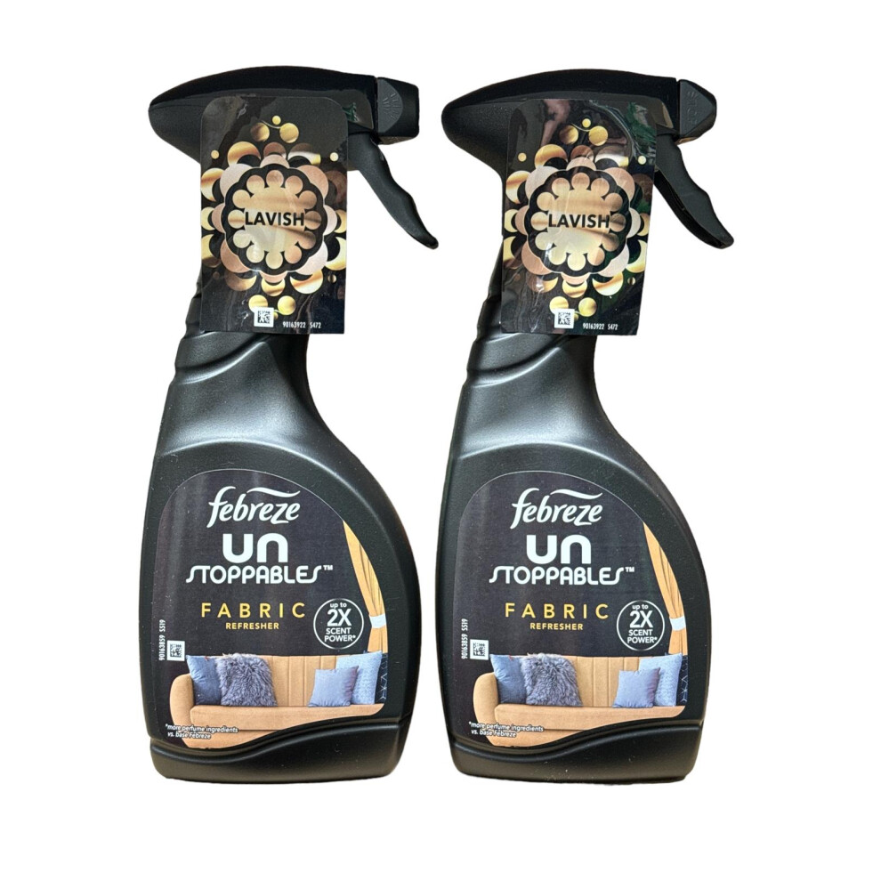 Febreze lavish vanilla fabric spray, Pack of 2