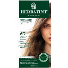 (Dark Golden Blonde - 6D) HERBATINT PERMANENT HAIR COLOUR GEL 150ML