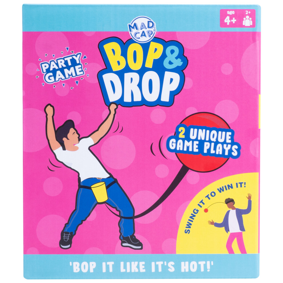 Bop & Drop. Hilarious Party Game with 2 game modes. Novelty Game.