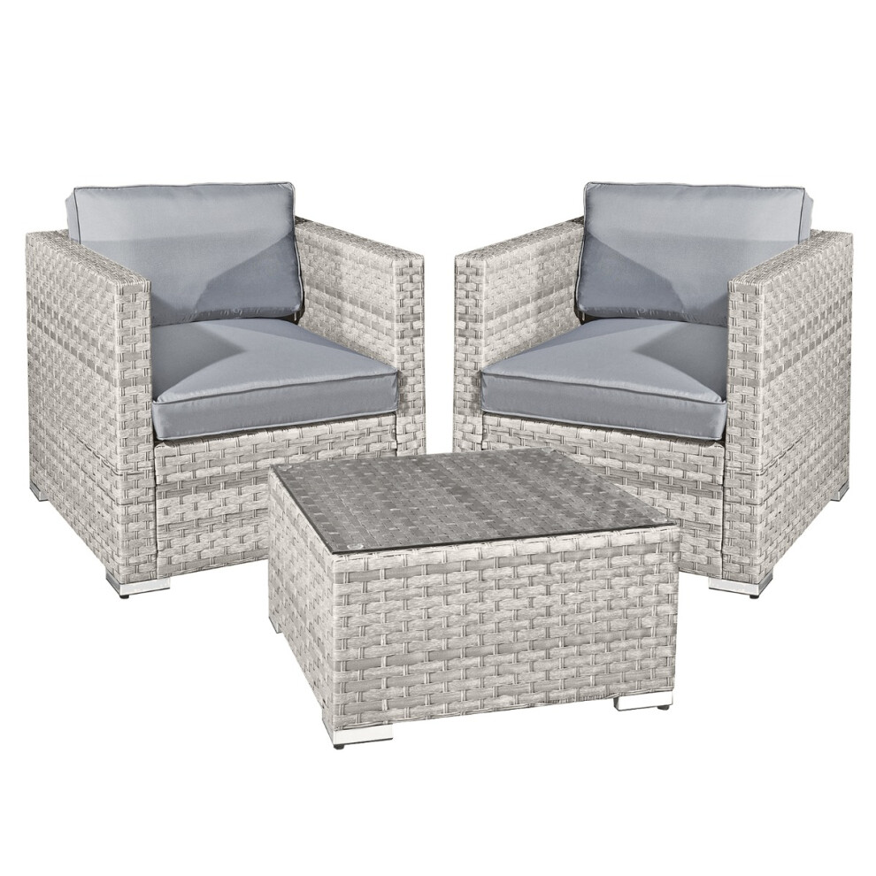 Malta Rattan 2 Seat Tea for Two Set in Dove Grey-image-OPC-PF8CKJF-NEW