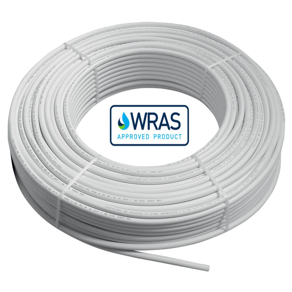 Wärmer System (50M) Underfloor Heating Barrier 5 Layer Pipe 16Mm X 2Mm Pert-Al-Pert