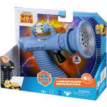 Minions Despicable Me 4 SFX Mini Fart Blaster | Deti dokou pri stisknut tlactka vyrazit 8 ruznch hloupch prdku | Obsahuje 2 AAA baterie | Vhod