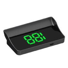 (Green) Font Big Mph Car Digital Gps Hud Speed Head Up Display Speedometer Tools