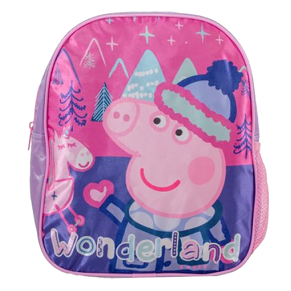 Peppa Pig Backpack Toddlers Wonderland Character School Bag Rucksack