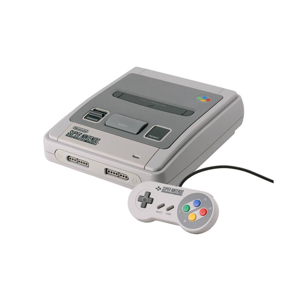 Super Nintendo Entertainment System PAL Version Contains 3000 games