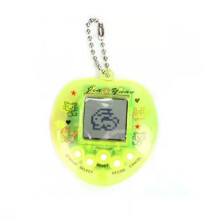 (Green) Tamagotchi Electronic Virtual Cyber Pet Retro Toy Game Nostaic 90s Keyring