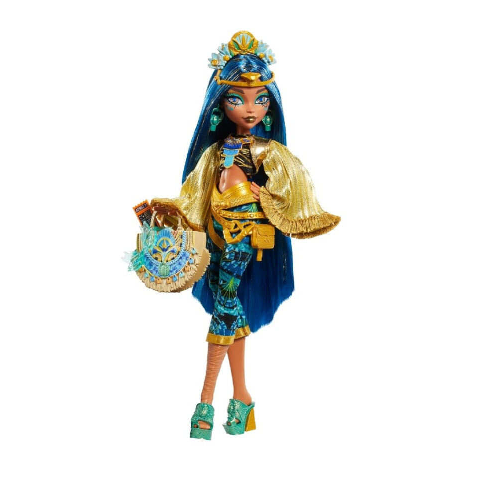 Poup   e Cleo De Nile Monster High Monster Fest avec accessoires