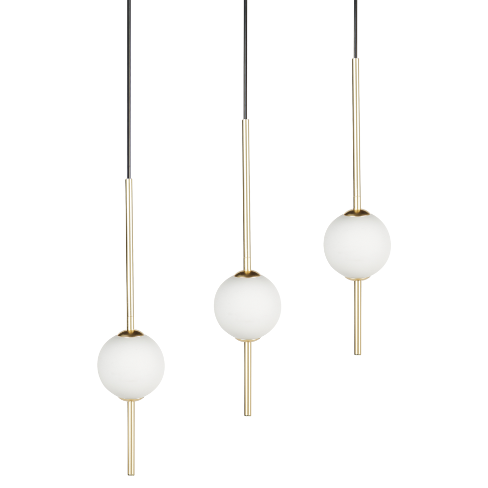 LED Pendant Lamp SHANNON Metal Gold