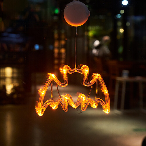 (Bat) Halloween Window LED Lights With Suction Cups on OnBuy