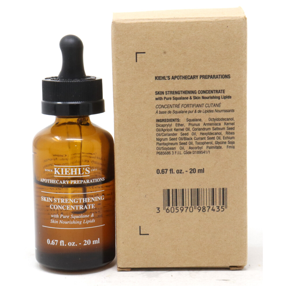 Kiehl's Apothecary Preparations Skin Strengthening Concentrate 0.67oz  New With Box