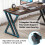 Tribesigns Tribesigns Writing Computer Desk, 140cm Heavy Duty Study Desk 3