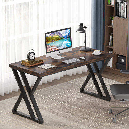 Tribesigns Tribesigns Writing Computer Desk, 140cm Heavy Duty Study Desk