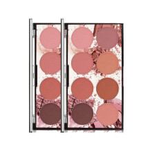 Miss Rose Contour Face Blusher Palette in Multicolour for a Radiant and Defined Makeup Look with a Variety of Blush Shades and Contouring Options