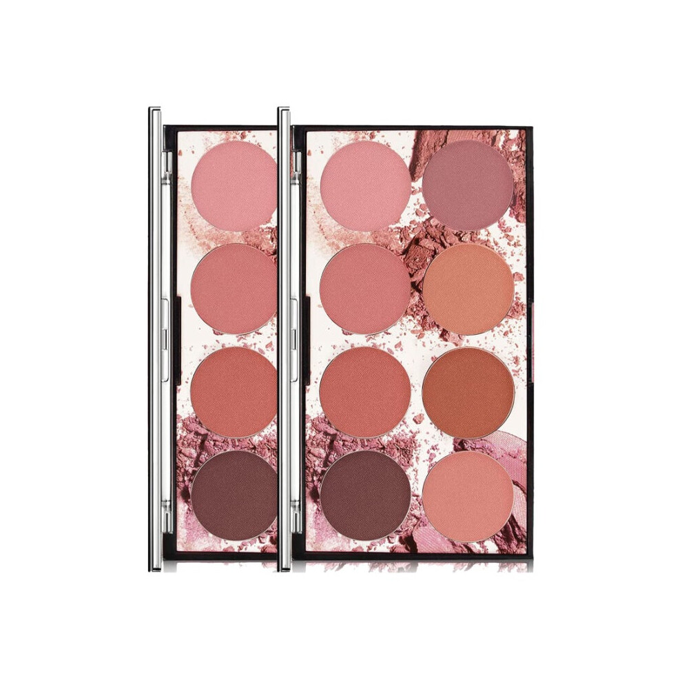 Miss Rose Contour Face Blusher Palette in Multicolour for a Radiant and Defined Makeup Look with a Variety of Blush Shades and Contouring Options