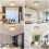 Living And Home Crystal Mount Ceiling Light 3