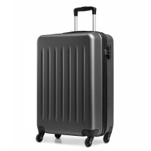 (19 inch ) Grey Hard Shell Luggage Suitcase Set Travel Trolley Case