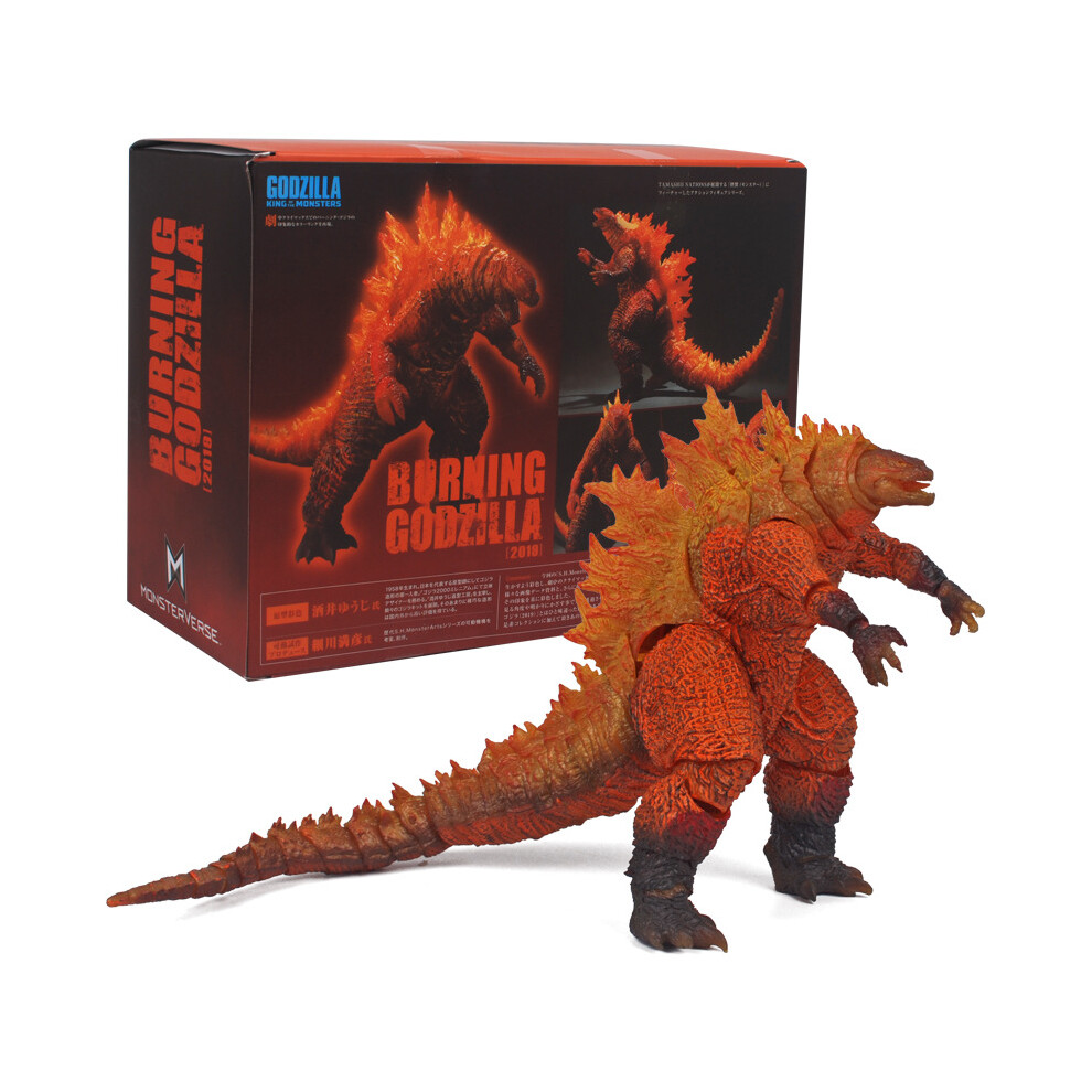 (Burning Godzilla) Godzilla x Kong Burning Godzilla Action Figures Movable Joints