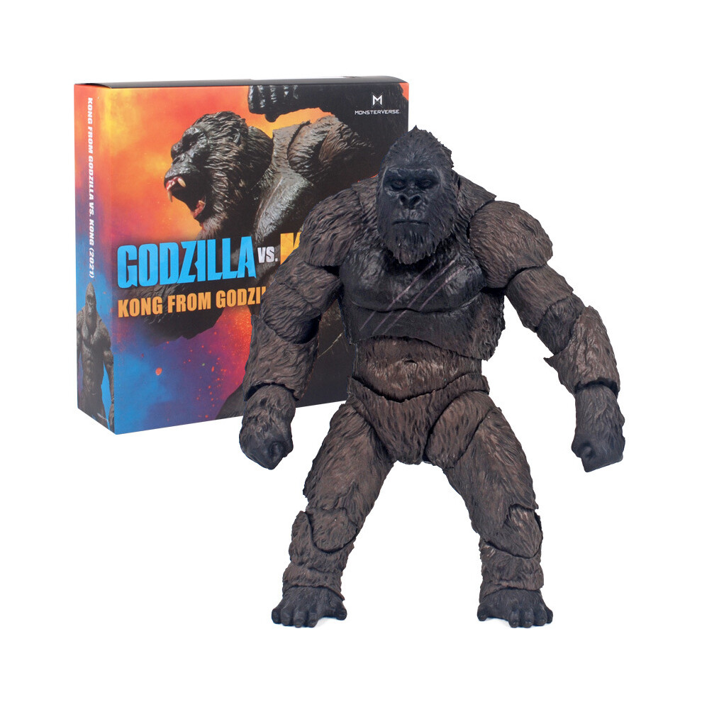 Glowupfasky (King Kong) Godzilla X Kong Burning Godzilla Action Figures Movable Joints