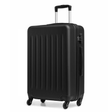 (28 inch ) Black ABS Hard Shell Luggage Suitcase Set Travel Trolley Case With 3 Size