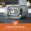 GEEPAS (Grey) Geepas 2 Slice Bread Toaster 7 Browning Level 6