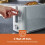 GEEPAS (Grey) Geepas 2 Slice Bread Toaster 7 Browning Level 7
