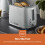 GEEPAS (Grey) Geepas 2 Slice Bread Toaster 7 Browning Level 8