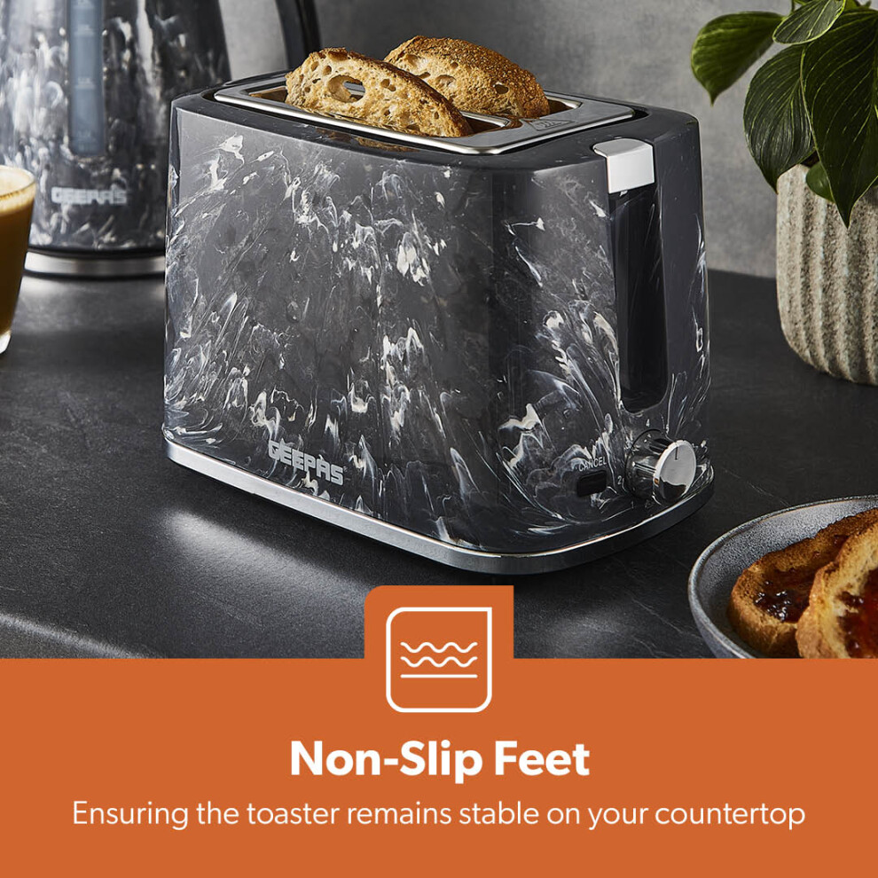 black--geepas-2-slice-bread-toaster-texture-design