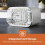 GEEPAS (White) Geepas 2 Slice Bread Toaster Texture Design 6
