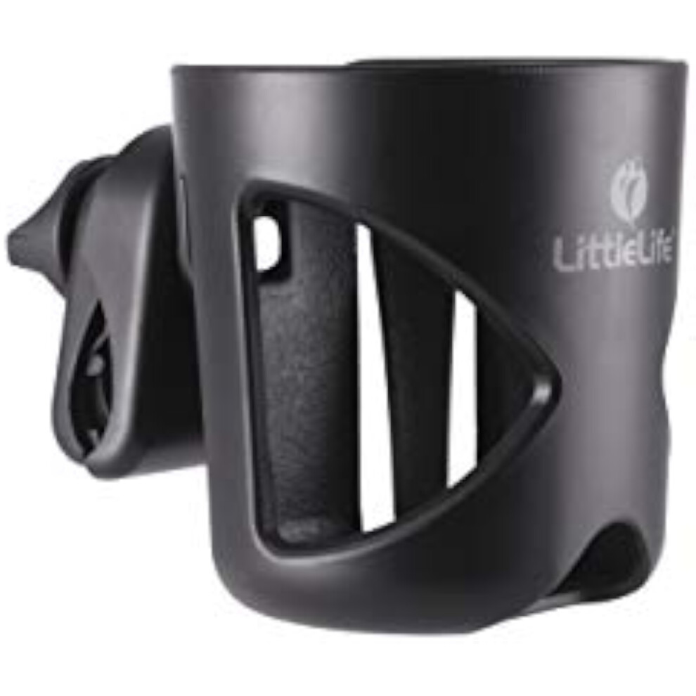 LittleLife Buggy And Pushchair Universal Cup Holder Adjustable Bottle Organiser for Stroller, Drink and Coffee Cup Holder