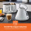 GEEPAS (White) Geepas Styline Collection Electric Kettle,1.5L 10