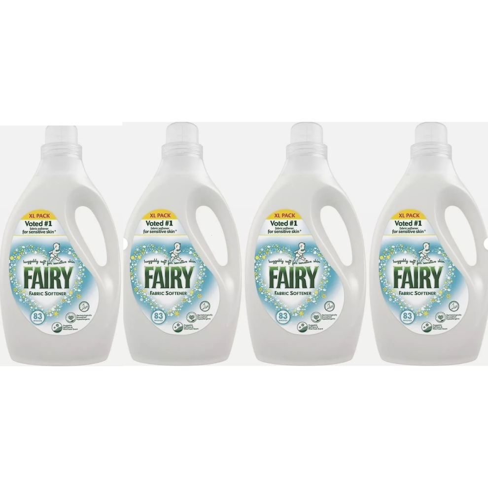 Fairy Fabric Conditioner Fabric Softener Washing Liquid 2.905L (4x 83 Washes)