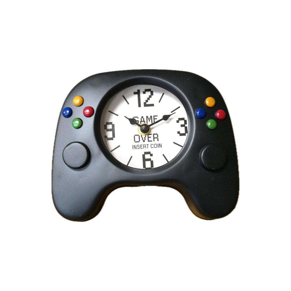 Gaming Console Handset Style Clock | Freestanding or Wall Mounted