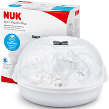 NUK Micro Express Plus Microwave Steam Baby Bottle Steriliser