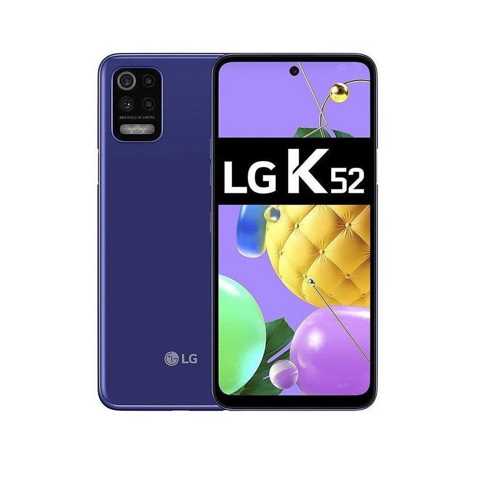 LG K52 4/64GB Dual SIM 6.5'' Display 48MP Camera Blue