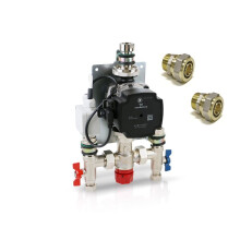 (1 PORT) Water Underfloor Heating Kit 1 - 12 Ports with Pump and Blending Valve Set