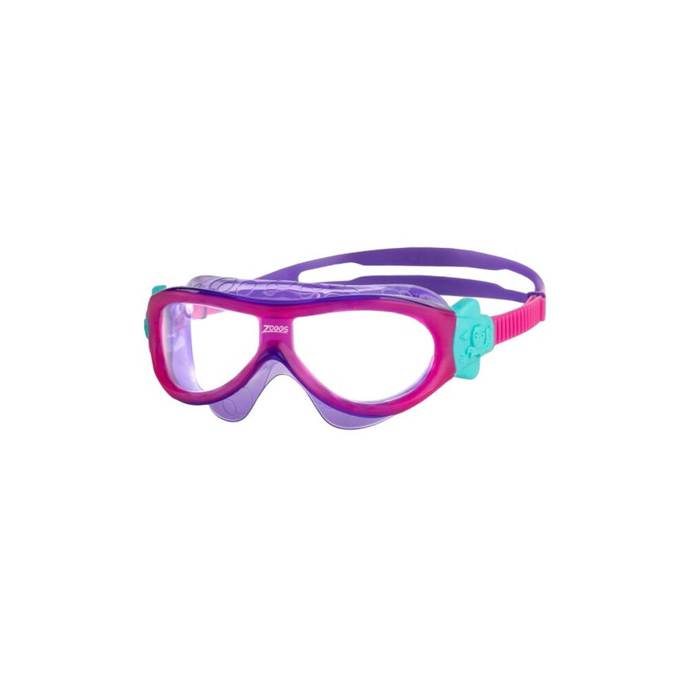 (One Size, Pink/Violet/Clear) Zoggs Childrens/Kids Phantom Swimming Goggles