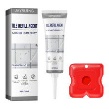 (Transparent) 120ml Tile Gaps Replenishing Beauty Agent Grout Filling Adhesive kit Waterproof Ceramic Glue Floors Gaps Filling Repair Agents