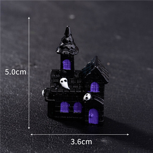 Figurines Pumpkin Skeleton Mummy Skull Micro Landscape Ornaments 1