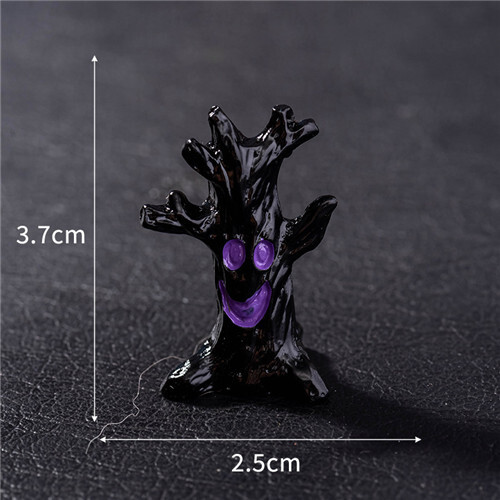 Figurines Pumpkin Skeleton Mummy Skull Micro Landscape Ornaments 2