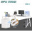 (White) Computer Desk Storage Side Cabinet Corner Table 7