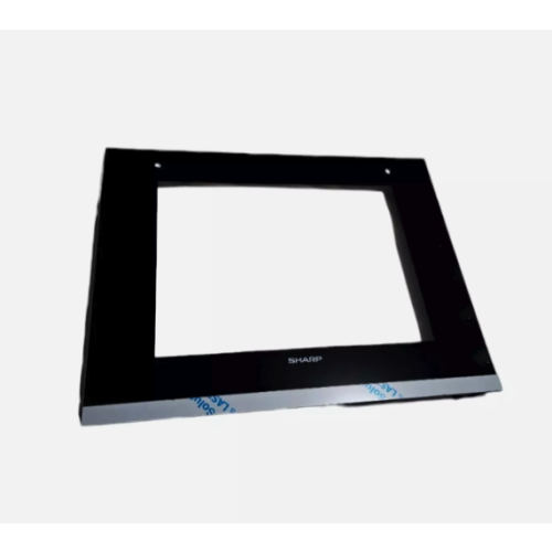 Sharp Sharp K69FABK Outer Oven Door Glass Black / Silver