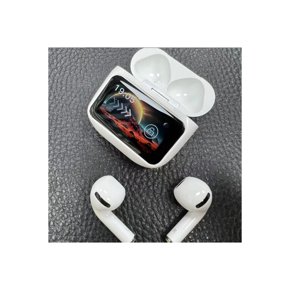 A11 Pro Hifi Earbuds Bluetooth 5.4 True Wireless, Anc+Enc Double Noise Reduction, Led Touch Screen Control, Dual Mic Call Earbud Usb-C Ipx5 Waterproof Light 9017026117866