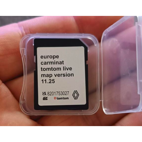 Renault CARMINAT LIVE Navigation SD card Sat Nav Map  2024  8201753027