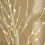 Homcom HOMCOM 5ft Artificial White Birch Tree Light w/ 96 Warm White Pre-Lit LED Light 7