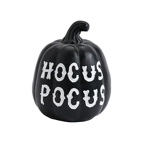(A) Halloween Pumpkin Resin Ornaments Table Decoration