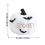 (B) Halloween Pumpkin Resin Ornaments Table Decoration 3