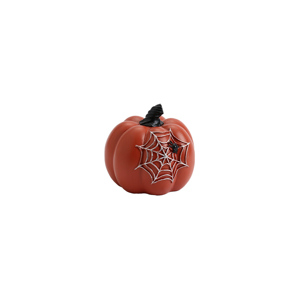 (D) Halloween Pumpkin Resin Ornaments Table Decoration