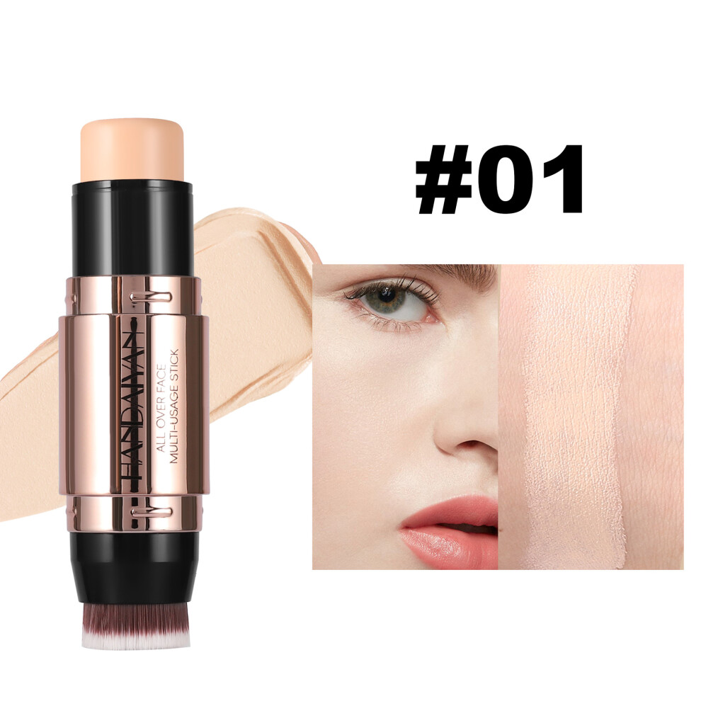 (01#) Double-End Highlighter Contour Sticks Waterproof